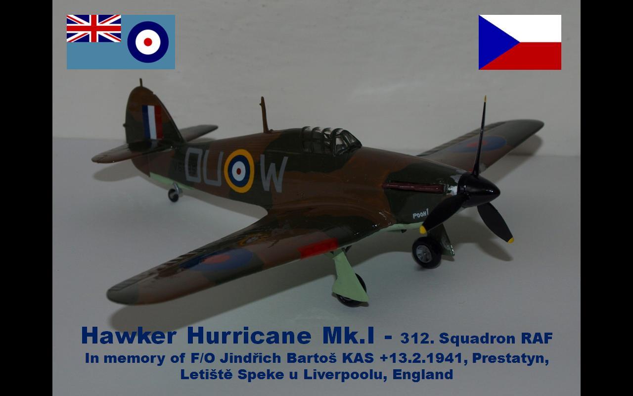 421 Hurricane Mk.I DU-W 312.Sqn RAF