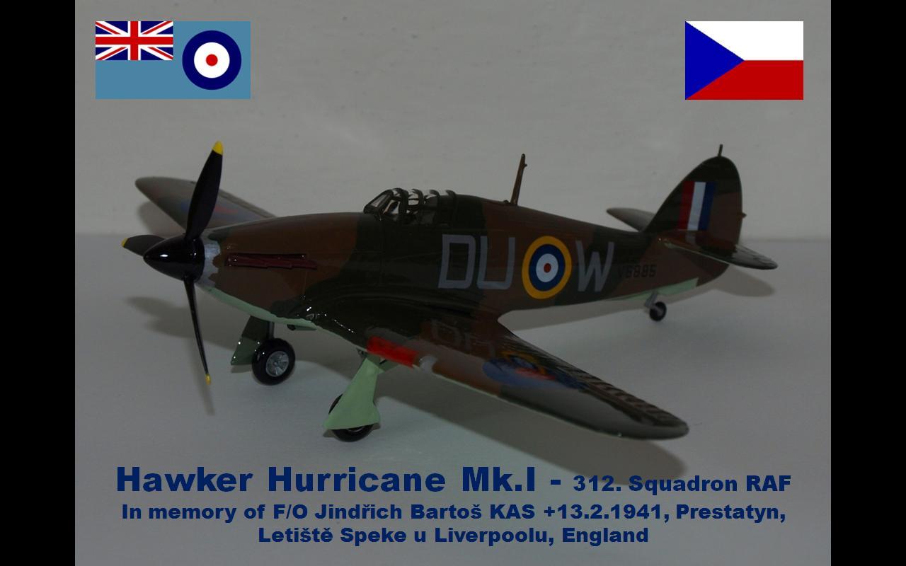 422 Hurricane Mk.I DU-W 312.Sqn RAF