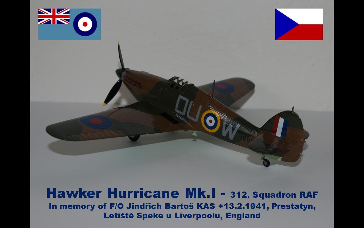 423 Hurricane Mk.I DU-W 312.Sqn RAF