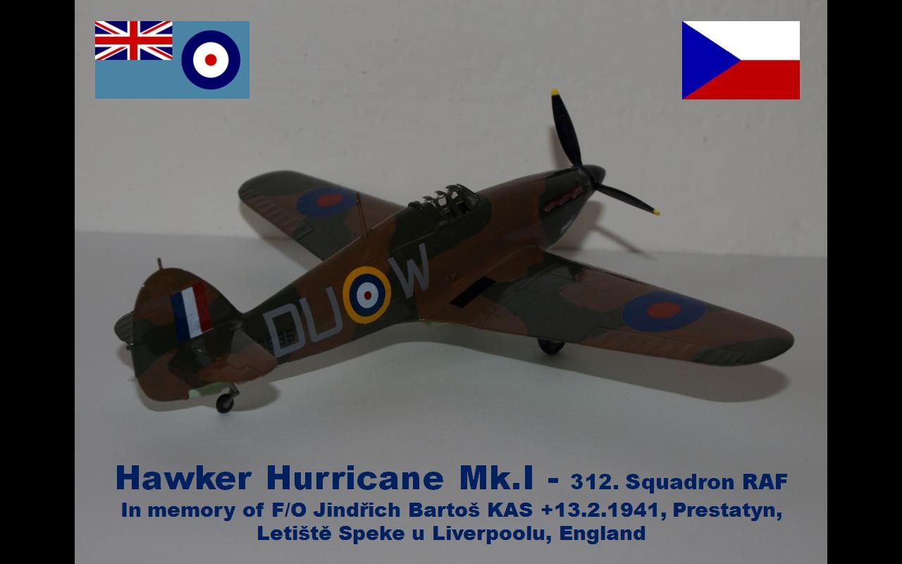 425 Hurricane Mk.I DU-W 312.Sqn RAF