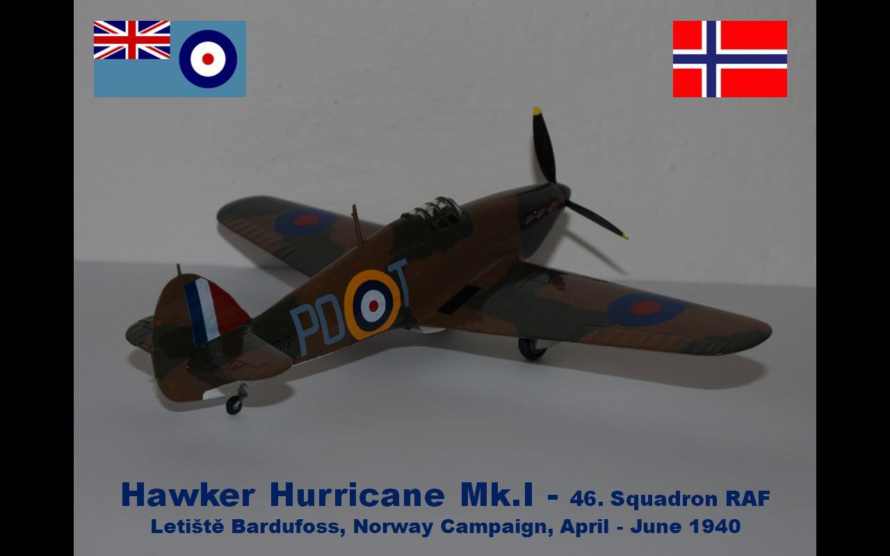 475 Hurricane Mk.I PO-T 46.Sqn RAF