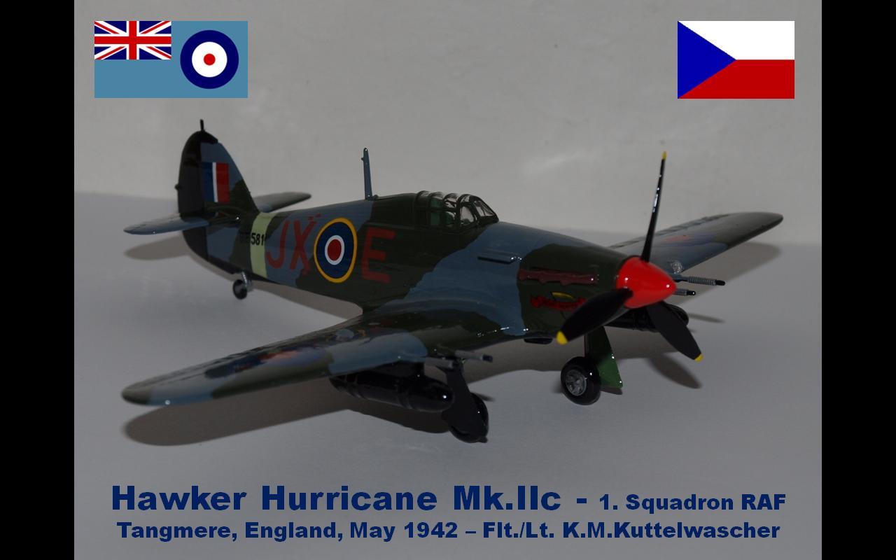 121 Hurricane Mk.IIc BE581 JX-E