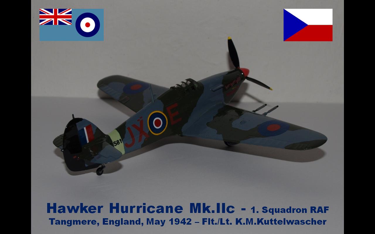 125 Hurricane Mk.IIc BE581 JX-E