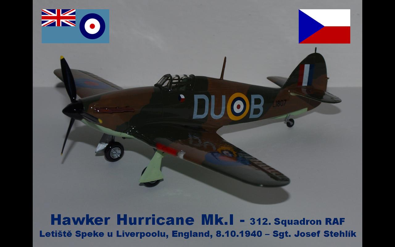 372 Hurricane Mk.I L1807 DU-B